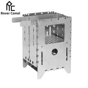 Square Folding MiniCamping Stoveため<span class=keywords><strong>Outdoor</strong></span> Cooking Backpacking <span class=keywords><strong>Portable</strong></span> <span class=keywords><strong>Burner</strong></span>とCarrying Case - Product Image 2