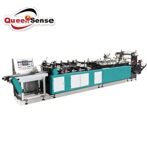 central sealing bottom cutting bag making machine paper plastic bag making machine food bag making machine