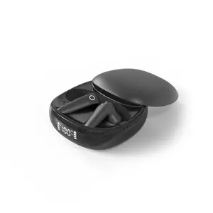 Pabrik menjual headset game lari olahraga tahan air noise-canceling layar baterai Led dengan harga rendah