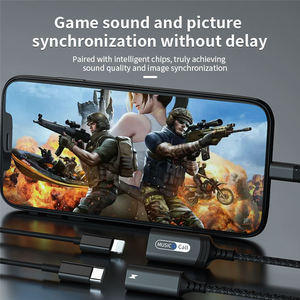 Nouvel adaptateur de prise audio Light-ing vers Type <span class=keywords><strong>C</strong></span> avec charge de type <span class=keywords><strong>C</strong></span> pour téléphone - Product Image 4