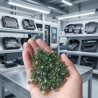 Granulés de polycarbonate PC modifiés antistatiques pour connecteurs électroniques et plateaux de support pour semi-conducteurs