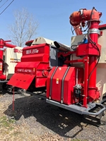 Moissonneuse-batteuse semi-automatique Lovol RG70 diesel 130-131 CV pour céréales (blé, riz) avec transmission par engrenages et moteur puissant