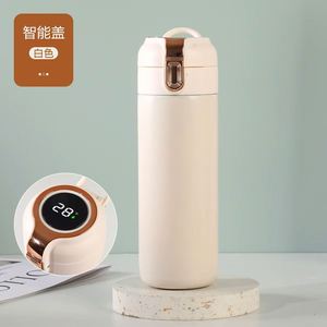 Botella Térmica de Alta Calidad, Libre de BPA, 420 ml, con Pantalla Digital LED de Temperatura, Aislamiento al Vacío, para Oficina, con Asa - Product Image 5