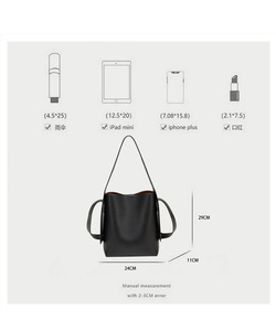Bolsos de Mano de Diseñador de Alta Calidad, Bolsos Cruzados de Cuero PU de Moda para Mujer, Bolsos de Hombro de Gran Capacidad para Dama - Product Image 3
