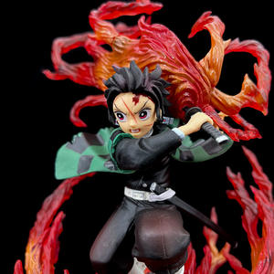 Figurine de collection Demon <span class=keywords><strong>Slayer</strong></span> Kamado Tanjirou, Modèle de dieu du feu respirant des flammes, disponible en gros - Product Image 5