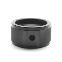 Fabricant professionnel personnalisé CNC usiné en aluminium massif bouton d'encodeur potentiomètre bouton de Volume Audio