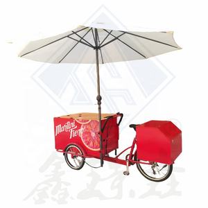 Carrito expendedor de helados, bicicleta con batería, tienda de alimentos, carrito expendedor de bicicletas eléctricas - Product Image 1