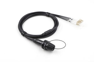 Erweiterter Strahl Junior Optischer Steckverbinder 2/4-adrig Stecker/Buchse für Raue Umgebungen Gepanzertes Feldkabel mit Kabeltrommel - Product Image 3