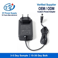 Alimentation électrique fixe avec prise EU homologuée CE XY36LR GS, 12VDC 3000mA 36W SELV, adaptateur à tension constante, fabricant