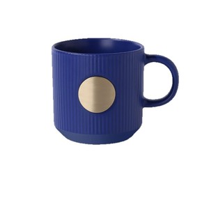 Ceramic Mug 380ml Gold Plated Solid Color With Handle High Temperature Resistance For Coffee Tea Gift - Product Image 5
