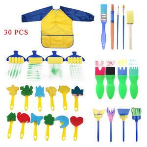 Rouleaux en mousse pour enfants, brosse, art mural, peinture, rouleaux en éponge pour peinture, bricolage - Product Image 1