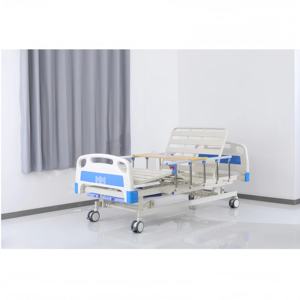 CH 수동 금속 병원 침대 가정 간호용 임상 의료 침대 간호 환자용 침대 2년 보증 내구성 및 편안함 - Product Image 1