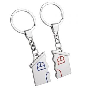 Llavero Metálico Personalizado con Logotipo de Dos Casitas Pequeñas - Product Image 2