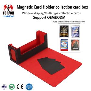   Porte-cartes Yu-Gi-Oh en cuir PU transparent 35PT, coins carrés, écologique, recyclable, durable, personnalisable, grande capacité - Product Image 1