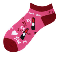 Logo personnalisé de haute qualité OEM conçu été tendance chaussettes courtes à la cheville pour hommes et femmes absorbant la sueur Happy CottonSocks bas quantité minimale de commande
