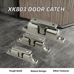 स्टेनलेस स्टील गेट कैच दरवाजा पकड़ दरवाजे के साथ कैच पकड़ें, जस्ता मिश्र धातु दरवाजा करीब - Product Image 3