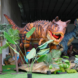 LT-4-83C Le Monde des Dinosaures : Modèle de Robot Dinosaure Animatronique Animé Carnotaurus pour l'Extérieur - Product Image 1