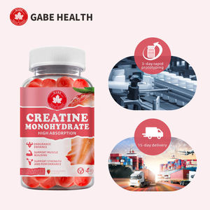 Gomitas de Creatina Monohidrato para Adultos - Sabor Fresa, Suplemento Pre-Entrenamiento para el Crecimiento Muscular y Apoyo Energético, Personalizable - Product Image 1