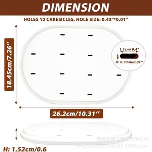 Expositor de dulces transfronterizo de madera para el Día del Niño, estante para guardar y exhibir piruletas, simulador de soporte para bebidas frías - Product Image 4