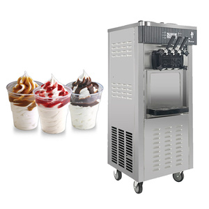 Machine à crème glacée commerciale pour café, 20L-28L/H, machine à crème glacée molle, machine à faire de la crème glacée molle à domicile - Product Image 5