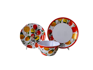 <span class=keywords><strong>2025</strong></span> thiết kế mới melamine món ăn 12 cái Bộ bữa ăn tối nhựa đồ ăn không thể phá vỡ melamine Bộ đồ ăn - Product Image 4