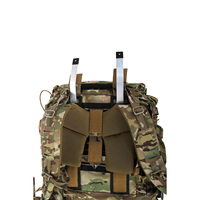 Sac à dos tactique multi-jours 75L avec support de charge en aluminium, camouflage, pour équipement de randonnée en plein air