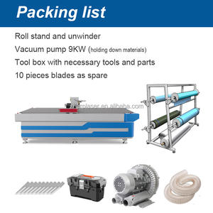 Panel acústico Esponja Papel pintado Vibración automática Digital <span class=keywords><strong>CNC</strong></span> Cortadora de cuero - Product Image 5