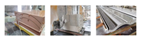 Machine de traitement de pierre multifonctionnelle 2200-5A, scie à fil diamanté CNC 5 axes, moteur de découpe et de façonnage de blocs de granit et de marbre 26KW