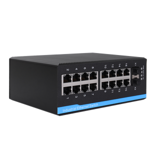 Switch Ethernet Industrial Gestionado Gigabit de 18 Puertos (16+2) 10/100/1000M, Compatible con InMax Manufacture, 12v 24v 48v - Product Image 3
