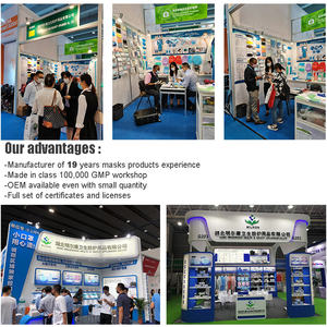 Astm F2100 قناع وجه طبي جراحي مضاد للبكتيريا يستخدم لمرة واحدة يناسب الأطفال والبالغين - Product Image 6