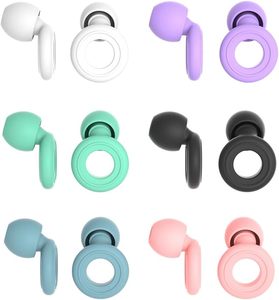Boîte de 3 paires d'embouts auriculaires en silicone souple de haute qualité, anti-bruit, pour la natation, réduction du bruit, pour adultes et enfants - Product Image 1