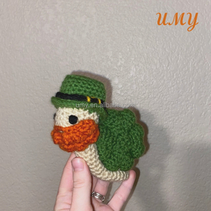 لعبة عيد القديس باركسون دمية الخرفان المحشوة المصغرة مخصصة جديدة صغيرة ناعمة حلزون قطيفة منتجات الحلزونات لعبة الكروشيه أميجورومي - Product Image 6