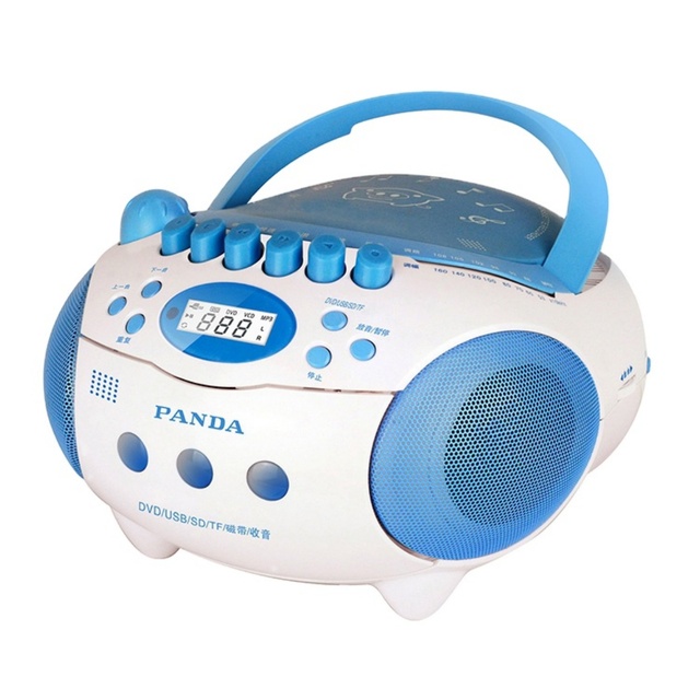 Wholesale PANDA CD-610 High Quality Portable USB for Player with LCD Display and Speaker Remote Control Included