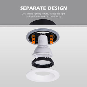 Surface Downlight 12w Downlights Dimmable <span class=keywords><strong>Led</strong></span> <span class=keywords><strong>Spot</strong></span> Vente Chaude Encastré Vers Le Bas Plafonniers pour <span class=keywords><strong>Salle</strong></span> <span class=keywords><strong>De</strong></span> Bains - Product Image 4