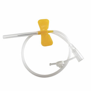 เข็มเจาะเลือดแบบปีกผีเสื้อ บรรจุภัณฑ์แยกชิ้น ปลอดเชื้อ ง่ายต่อการเจาะ ขนาด 18g 19g 20g 21g 22g <span class=keywords><strong>23g</strong></span> 24g 25g 26g 27g - Product Image 4