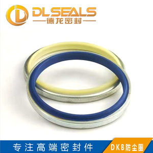 ซีลกันฝุ่น Dlseals Dkb โพลียูรีเทน พร้อมเปลือกเหล็กด้านนอก สำหรับกระบอกไฮดรอลิก ซีลรถยนต์ - Product Image 4