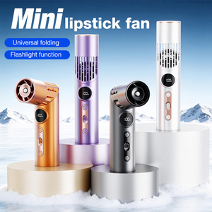Mini ventilateur portable à main haute vitesse, rechargeable par USB, pour voyage, extérieur, cadeaux d'anniversaire pour femmes et hommes - Product Image 2