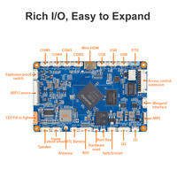 Liontron-Placa base para control de acceso facial, placa base Rockchip RK3568, 4GB de RAM, DDR4, PCIE, SBC, Ordenador de placa única