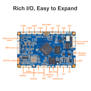 Liontron-Placa base para control de acceso facial, placa base Rockchip RK3568, 4GB de RAM, DDR4, PCIE, SBC, Ordenador de placa única - Product Image 3