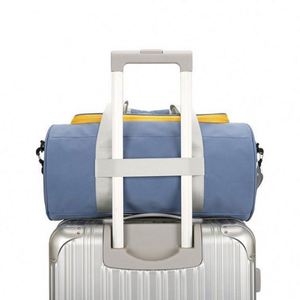 Sac de sport et de voyage unisexe personnalisé en tissu Oxford avec fermeture éclair, haute qualité, grande capacité, pour activités quotidiennes en extérieur, avec logo - Product Image 3