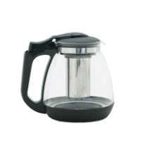 Théière en verre avec poignée, de haute qualité, modèle BF528