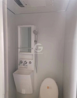 Toilettes portables préfabriquées innovantes de haute qualité avec douche, salle de bain sanitaire et toilettes mobiles portables