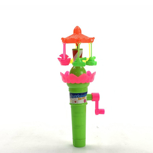 Mainan baru murah berputar surga mainan permen manis mainan tangan engkol komidi putar dengan lampu - Product Image 3