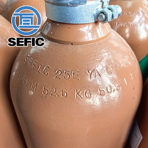 Nhà Máy Bán bơm lại 10m3 50L 200bar thép liền mạch Xi lanh khí Helium Xi lanh khí với van - Product Image 5