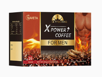 Café instantané au maca et au ginseng pour hommes, boisson en poudre, 16 sachets de 20 g, complément alimentaire