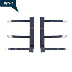 <span class=keywords><strong>Tirantes</strong></span> Elásticos Negros Antideslizantes <span class=keywords><strong>de</strong></span> Nailon para Camisa, para Hombres y Mujeres - Product Image 2