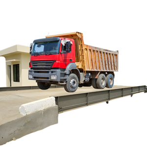 Báscula de Plataforma Electrónica para Camiones de 100 Toneladas de Uso Pesado con Plataforma de Concreto, Indicador de Peso LCD y Rendimiento Estable - Product Image 5