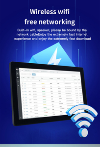 Kích thước lớn 18.5 inch Quad Core màn hình cảm ứng Wall Mount PoE Rockchip quảng cáo Máy nghe nhạc quảng cáo - Product Image 5