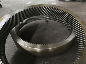 Oem Engrenage intérieur à anneau interne hélicoïdal de haute qualité Dents intérieures Pignon forgé Engrenage hélicoïdal interne en fonte - Product Image 6