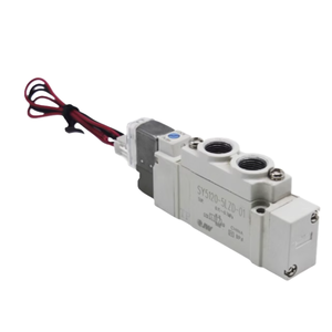 SY5220-5L/M/G/H/D/LD/MD/GD/HD/DD/Le/<span class=keywords><strong>ME</strong></span>/GE/HE/De/LZ/MZ/gz/hz/DZ-01, โซลินอยด์วาล์วชุด SY5000 5พอร์ตชนิดติดตั้งท่อโดยตรง - Product Image 1